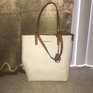 Michael Kors White Boho Bag